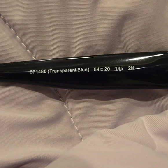 Coach Blue Transparent Sunglasses brand new in case - Picture 10 of 14